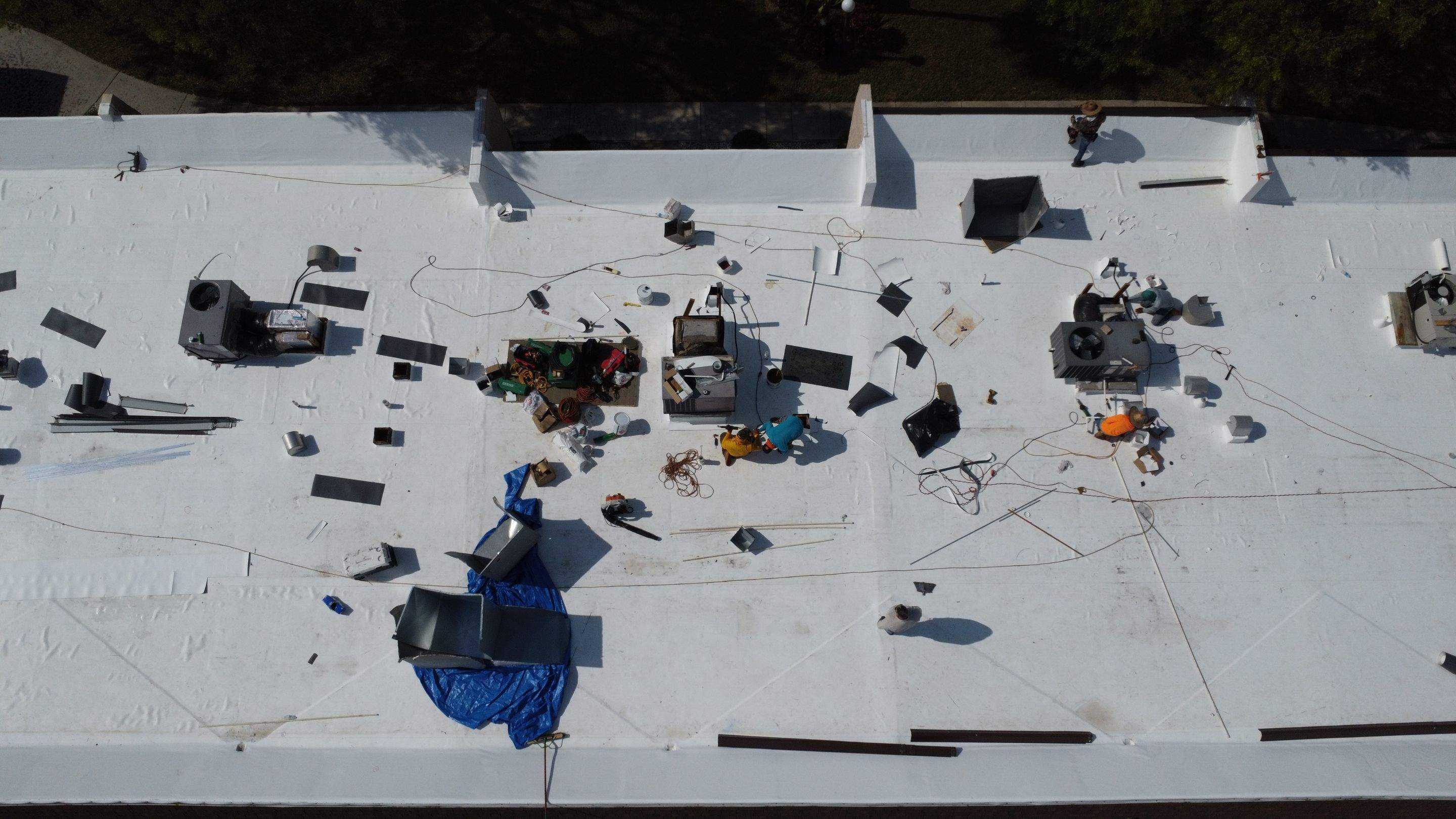 Membrane installation system 6