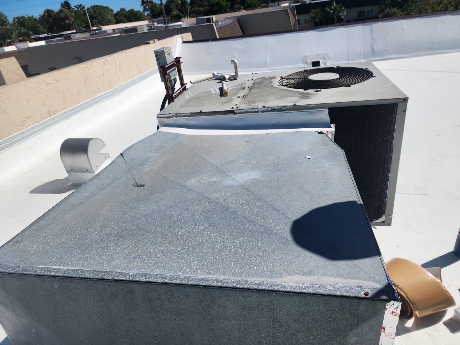 Roof surface material 15