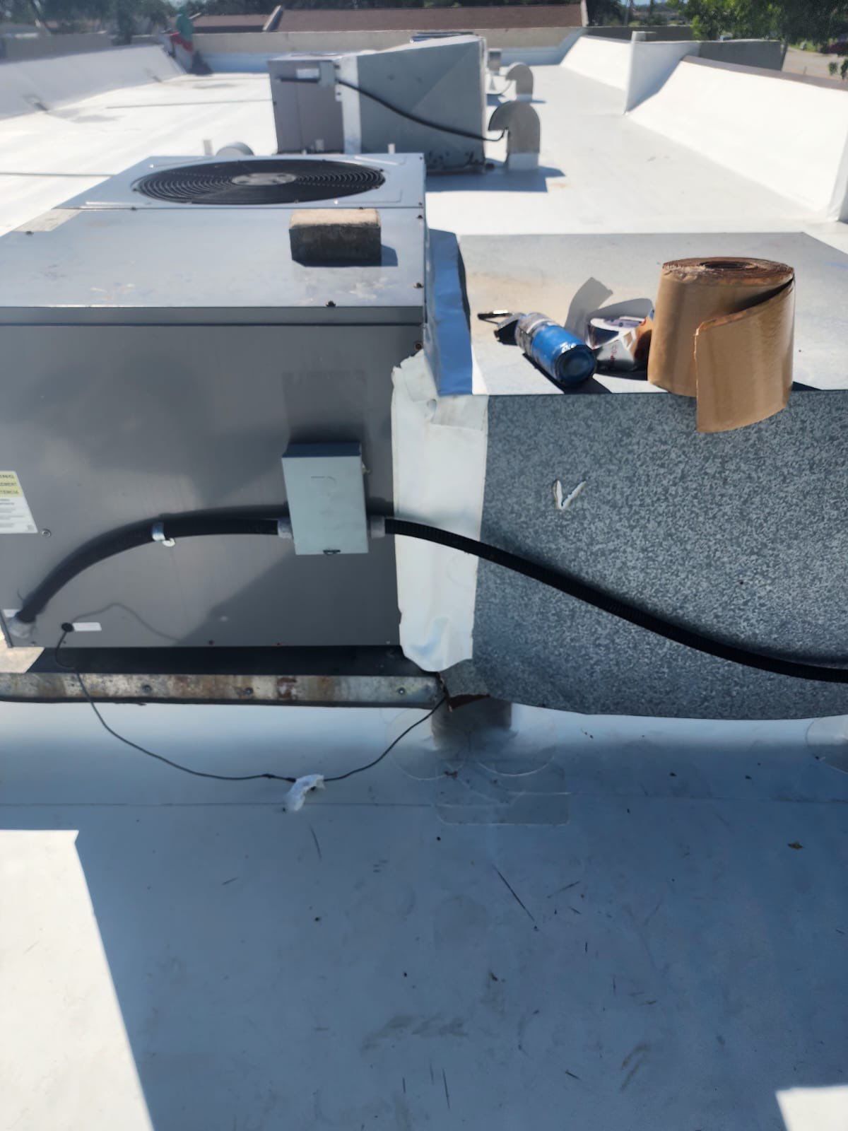 Roof surface material 16