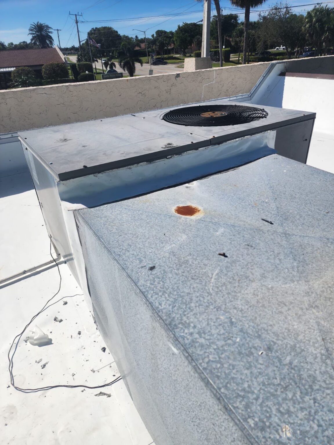 Professional roofer at work 6