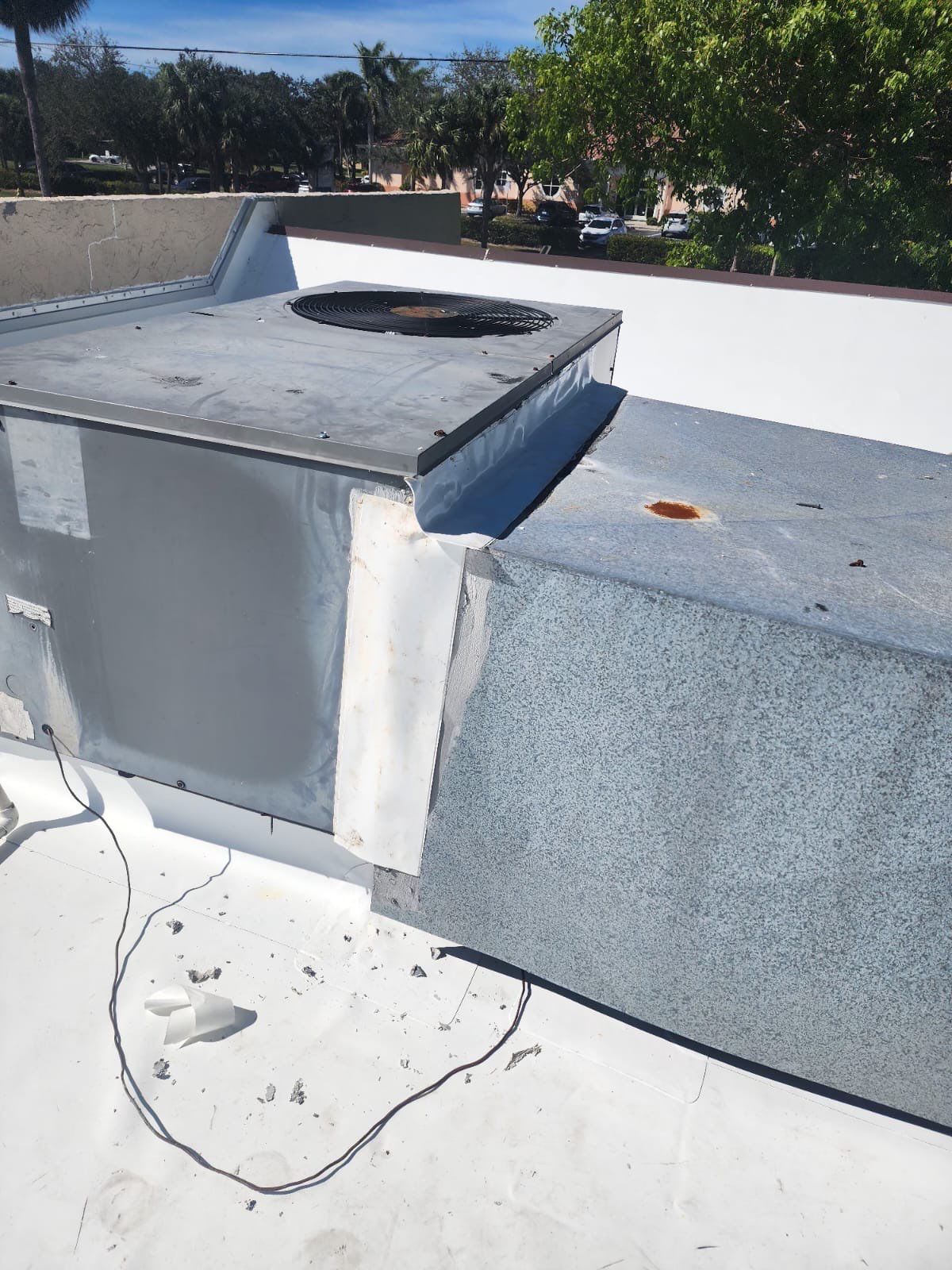 Professional roofer at work 8